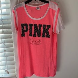 Victoria Secret pink shirt